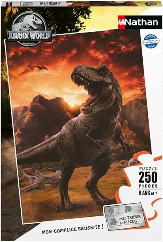 Puzzles Nathan 86158 - Jurassic World: Der Tyrannosaurus Rex [250 Teile]