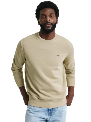 Gant | Herren Shield Sweatshirt mit Rundhalsausschnitt