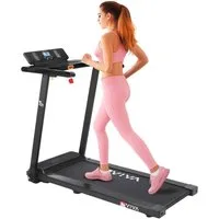 AsVIVA Laufband T21 2-in-1, App-kompatibel Bluetooth, 2,5 PS Motor, Klappbar & kompakt
