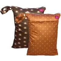 WeBaDa Wäschesäckchen Wetbag Sets für Erwachsene,(Spar-Set, 2er-Set), waschbar, geruchsdicht, schließt Feuchtigkeit ein, langlebig