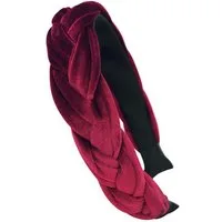 axy Haarreif Haarreif Samt Flechtoptik, Trachten geflochten Vintage Damen Haareifen Haarband