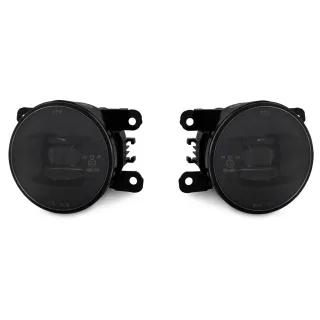 2x LED Nebelscheinwerfer Schwarz Smoke L + R für Renault Kangoo Scenic Twingo