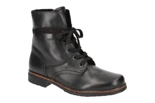 Gabor 74.674 Damen Stiefeletten Schwarz - elegante Stiefelette mit Best Fitting