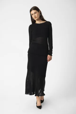 Strickpullover SLTine Strickpullover Slim fit black