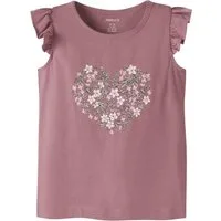Name It T-Shirt NMFVAYANA CAPSL TOP Baumwollmischung, regular fit