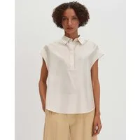 someday Satinbluse Zamin aus Satin mit Crash-Optik Mit leichter Crashoptik und fließender Silhouette