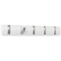 Umbra Garderobenpaneel Umbra Wandgarderobe Flip 5 Haken weiss 318850-660