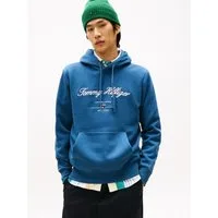 Tommy Hilfiger Hoodie SCRIPT LOGO HOODY mit aufgesticktem Logo
