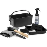 Husqvarna Rasenmähroboter Automower Reinigungs-Kit, Komplett-Set mit Bürsten, Schraubendreher, Spray