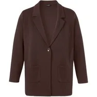 VIA APPIA DUE Strickpullover Jacke Revers 1/1 Arm Knopf