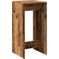 vidaXL Esstisch Bartisch Altholz-Optik 51x50x103,5 cm Holzwerkstoff (1-St)