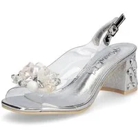 LAURA VITA Laura Vita Damen Sandalette silber Sandale