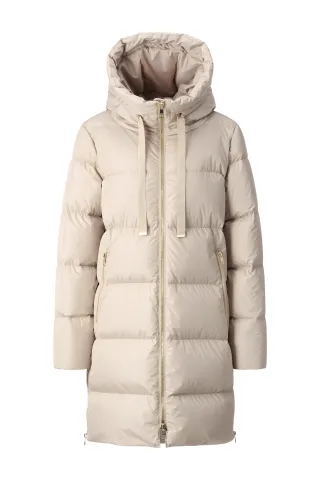 Rich & Royal - Big puffer coat sustainable caffee latte - Gr. - 34