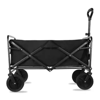 Xmund Shopping Beach Garden Pull Trolley Heavy Duty Large Capacity Folding Wagon Collapsible Folding Outdoor Portable Ut