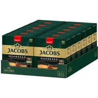 JACOBS Kaffee Löskaffee Typ Espresso 12 x 20 Getränke Sticks, (Packung, 12er Pack)