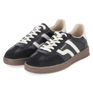 Gant Low Sneaker CUZIMA  Schwarz - Gr. 37 -  Leder und Textil