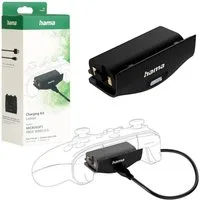 Hama USB Ladeset für XBOX Serie X S Wireless Controller Controller-Ladestation (Akku + Ladekabel, Spar-Set, Set Akku + USB-C Ladekabel Ladegerät LED Ladeanzeige Spielen + Laden)