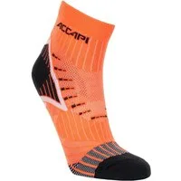 Accapi Laufsocken Quarter Running Touch orange/schwarz - 1 Paar