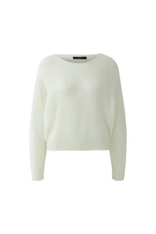 Oui - Pullover eggnog - Gr. - 34