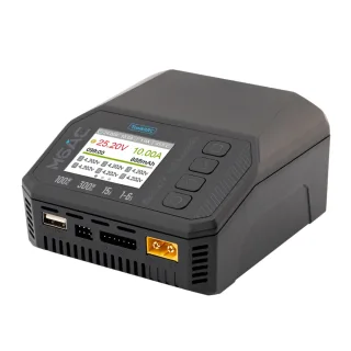 Toolkitrc M6AC AC 100W DC 300W 15A with IPS 2.0 Inch LCD Screen Balance Charger Discharger for 1-6S LiPo LiHv LiFe Lilon