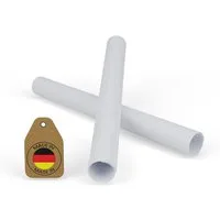 FUX Heizungsverkleidung Rohrverkleidung, Zubehör für Länge: 200mm, weiß, Heizungsrohr Verkleidung, Rohrverkleidung, für Rohrdurchmesser 15-18mm
