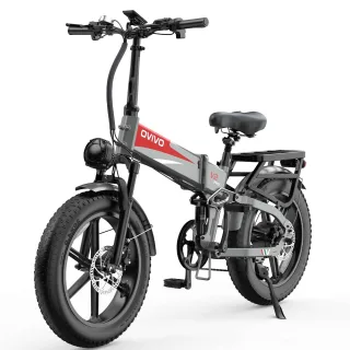 [EU DIRECT] OVIVO V2 PRO 2.0 Electric Bike 48V 20Ah Battery 250W Motor Top Speed 25KM/H 20inch Tires 100-130KM Mileage R