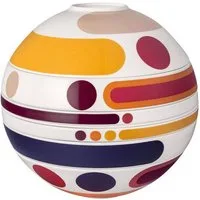 Villeroy & Boch Geschirr-Set Signature La Boule 7-tlg. Iconic Miami, Premium Porcelain, Kombiservice, Geschirrset, Tafelservice, für 2 Personen