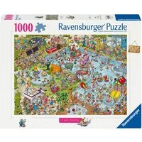 Ravensburger Puzzle Ray Nicholson: Der Pool, 1000 Puzzleteile, Made in Germany