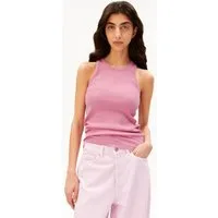 Armedangels Shirttop GMT DYE RIB Top aus Bio-Baumwoll Mix (Fitted) Rundhalsausschnitt