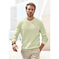 John Devin Strickpullover bis Größe 5XL Pullover in modischen Farben aus Baumwollmischung