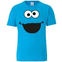 LOGOSHIRT T-Shirt Krümelmonster - Sesamstrasse mit Retro-Print