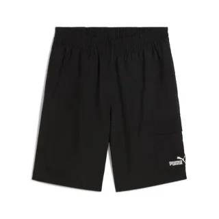 PUMA Shorts "ESS NO. 1 LOGO WOVEN CARGO SHORTS 9"" mit Eingrifftaschen, elastischer Bund mit innenliegendem Kordelzug
