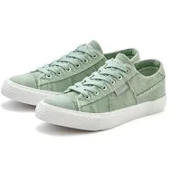 Elbsand Schnürschuh, Stoffschuhe, Textilschuhe, Turnschuh, Freizeitschuh Sneaker Schnürhalbschuh aus Textil in modernem Used-Look VEGAN