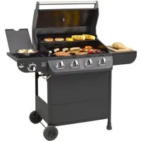 El Fuego Gasgrill Gasgrill "Columbus 3+1" von El Fuego® inkl. Seitenbrenner
