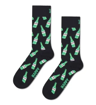 happy socks - Beer Sock Schwarz - Gr. - 43.5
