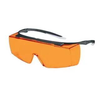 uvex Bügelbrille super f OTG variomatic schwarz, weiß schwarz/weiß - 9169615