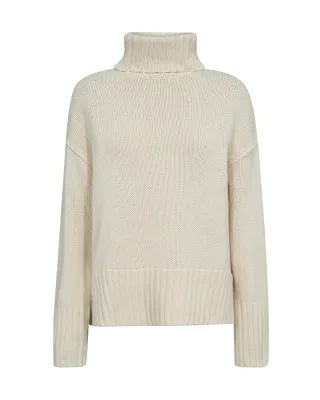 MOS MOSH - MMRola Bine Rollneck Knit ecru - Gr. - M