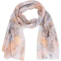 MIRROSI Modeschal Weicher & Leicht Großes Schal, ca.75x180cm, Lotus Print, (aus 100% Viskose, Atemberaubende Designs), Damen Halstuch Stola ideal für Frühling, Sommer und Herbst