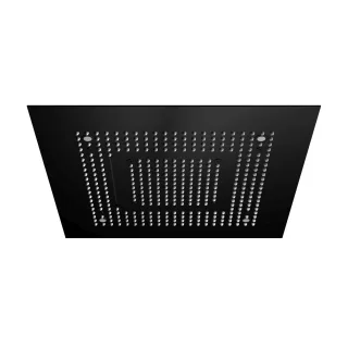 Steinberg Serie 390 Relax Rain Regenpaneel, 600 x 600mm, schwarz matt, 3906620S 3906620S
