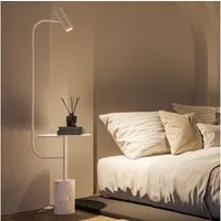 Neona Stehlampe ARTEMIS Weiß, Bewegliches Leuchtelement, GU10 6W, Warmweiß