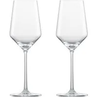 Zwiesel Glas Weißweinglas Riesling Weißweinglas 2er-Set Pure, 1-tlg., Tritan-Kristallglas, 300ml, Tritan-Kristallglas, spülmaschinenfest