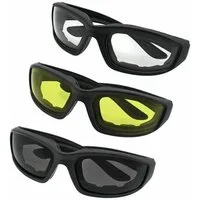 FANNOU Fahrradbrille, (3-St), Sportbrille Fahrradbrille, Windresistente Schutzbrille für den Sport