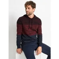 bonprix Kapuzenpullover aus Baumwolle und Polyacryl, mit Kapuze, Regular Fit, mehrfarbig