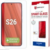Displex Displayschutzglas Smart Glass Screen Protector Ultra-Dünn, Unzerbrechlich, Unsichtbar für Samsung Galaxy S26, Displayschutzfolie, Schutzfolie, Bildschirmschutz, kratz- & stoßfest
