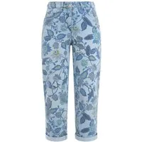 Recover C.C. 7/8-Jeans Recover C.C. Pants 7/8-Jeans Antonia 5-Pocket-Style, 7/8-Länge, floraler Druck