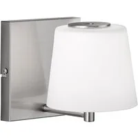 WOFI LED Wandleuchte, LED-Leuchtmittel fest verbaut, Warmweiß, Wandleuchte Wandlampe Touchdimmer Esszimmerleuchte Akku USB Dimmer 3