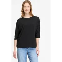 Ragwear Langarmshirt SHIMONA aus Baumwollmischung, mit Jersey-Struktur, Regular Fit, normale Länge