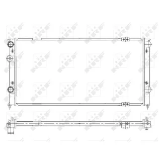 NRF Motork?hler VW Passat B3 B4 58929