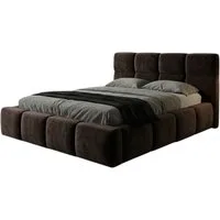 A&J MöbelLand GmbH Polsterbett VELUNO mit Matratze, Lattenrost und Bettkasten. (Modernes Bett mit Bettkasten – erhältlich in verschiedenen Farben und Größen sowie wahlweise ohne Matratze oder mit Schaummatratze bzw. Matratze H3 / H4., TOP ANGEBOT), L