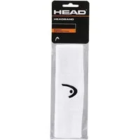 Head Stirnband Headband Logo weiss - 1 Stück